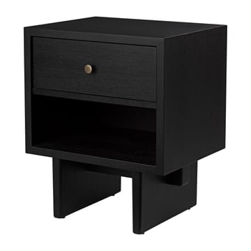 Private Beistelltisch 40 x 50cm - Braun-Eiche schwarz gebeizt - GUBI