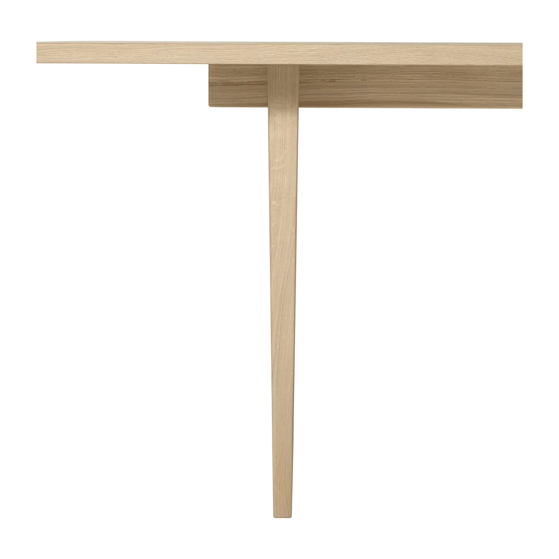 Private Esstisch 100 x 260 cm, Eiche hell gebeizt GUBI