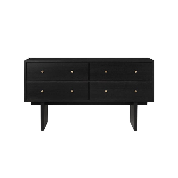 Private Sideboard, Schwarz, Eiche schwarz gebeizt GUBI