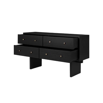 Private Sideboard - Schwarz, Eiche schwarz gebeizt - GUBI