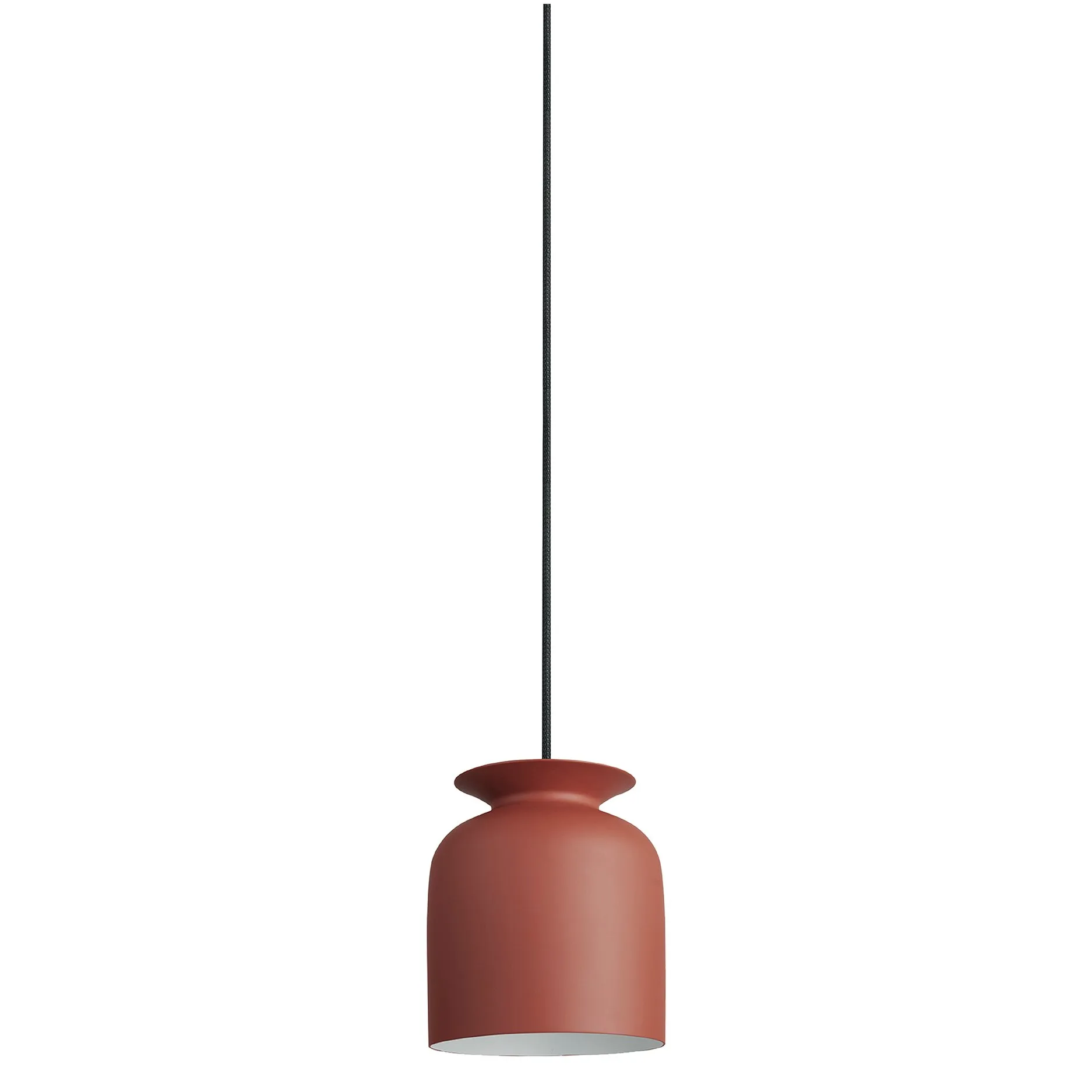Ronde Pendelleuchte klein, Rusty red GUBI