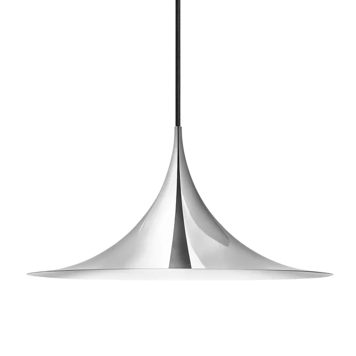 Semi Pendelleuchte Ø47 cm - Chrome - GUBI