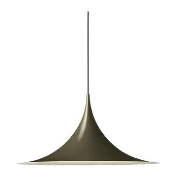 Semi Pendelleuchte Ø 60cm - Dark cocoa glossy - GUBI