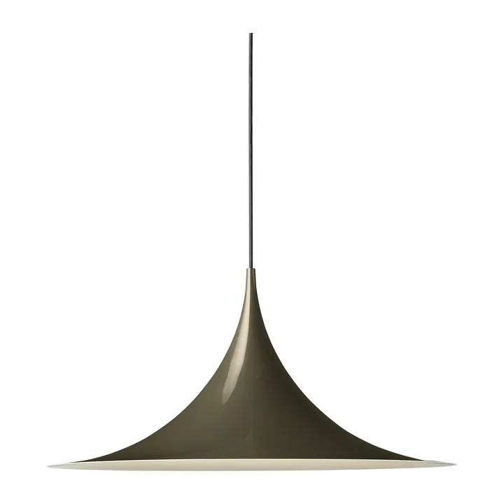 Semi Pendelleuchte Ø 60cm - Dark cocoa glossy - GUBI