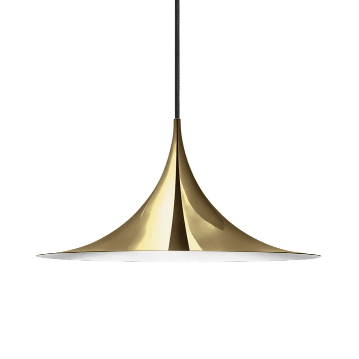 Semi Pendelleuchte Ø 60cm - Polished brass - GUBI
