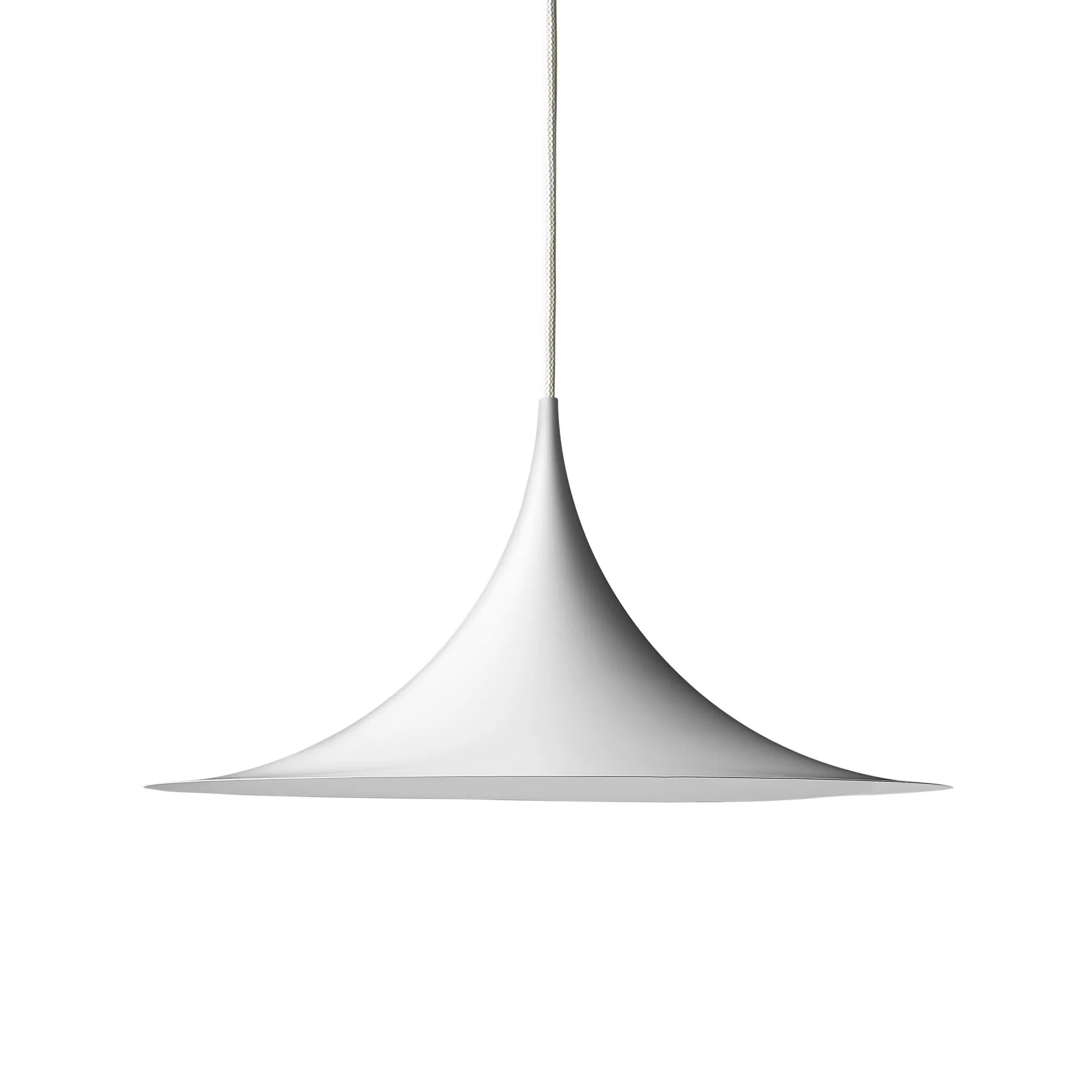 Semi Pendelleuchte Ø 60cm, White semi matt GUBI
