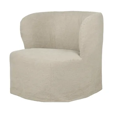 Stay Slipcover Loungesessel - Linen 0023, groß - GUBI