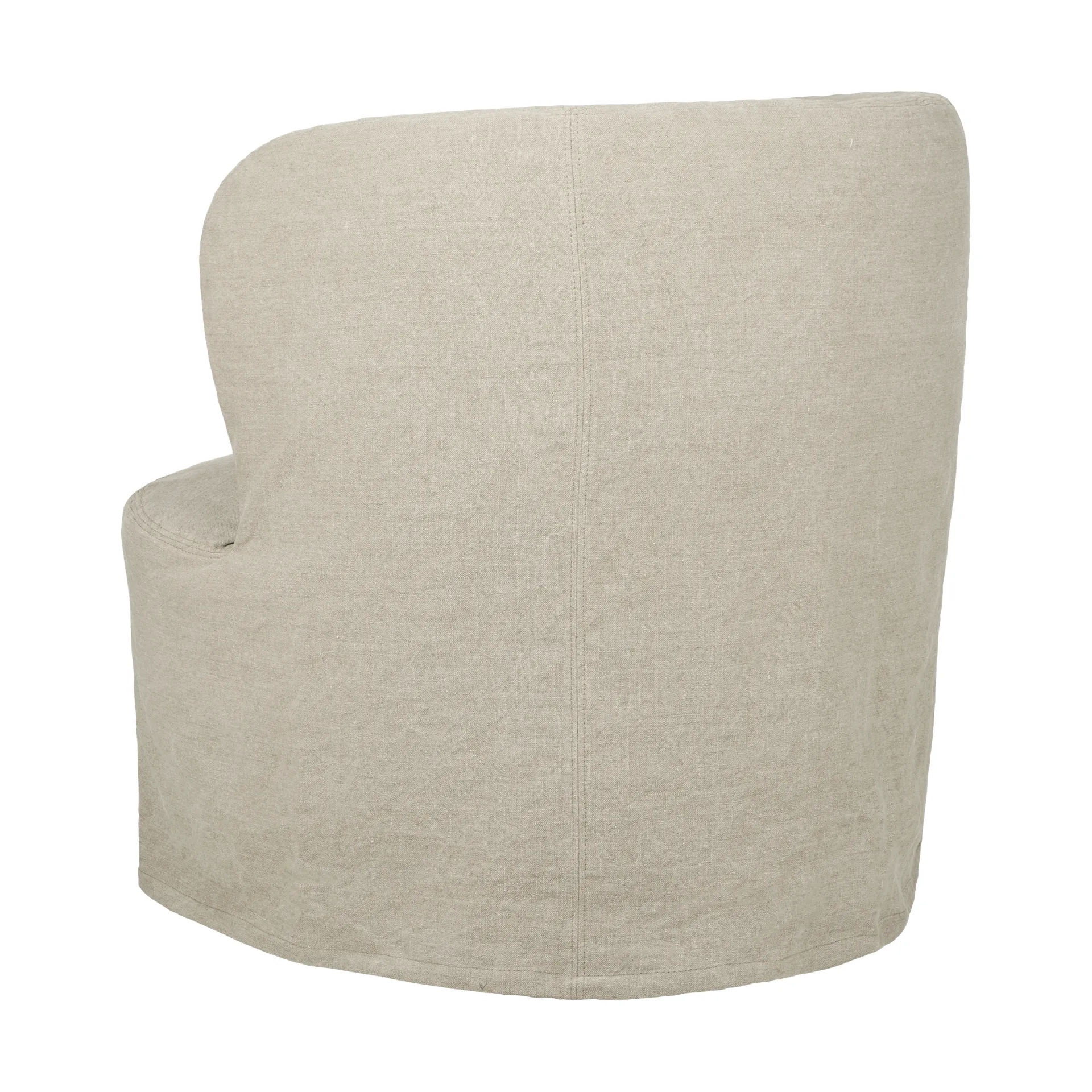 Stay Slipcover Loungesessel, Linen 0023, klein GUBI