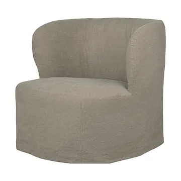 Stay Slipcover Loungesessel - Linen 0024, groß - GUBI