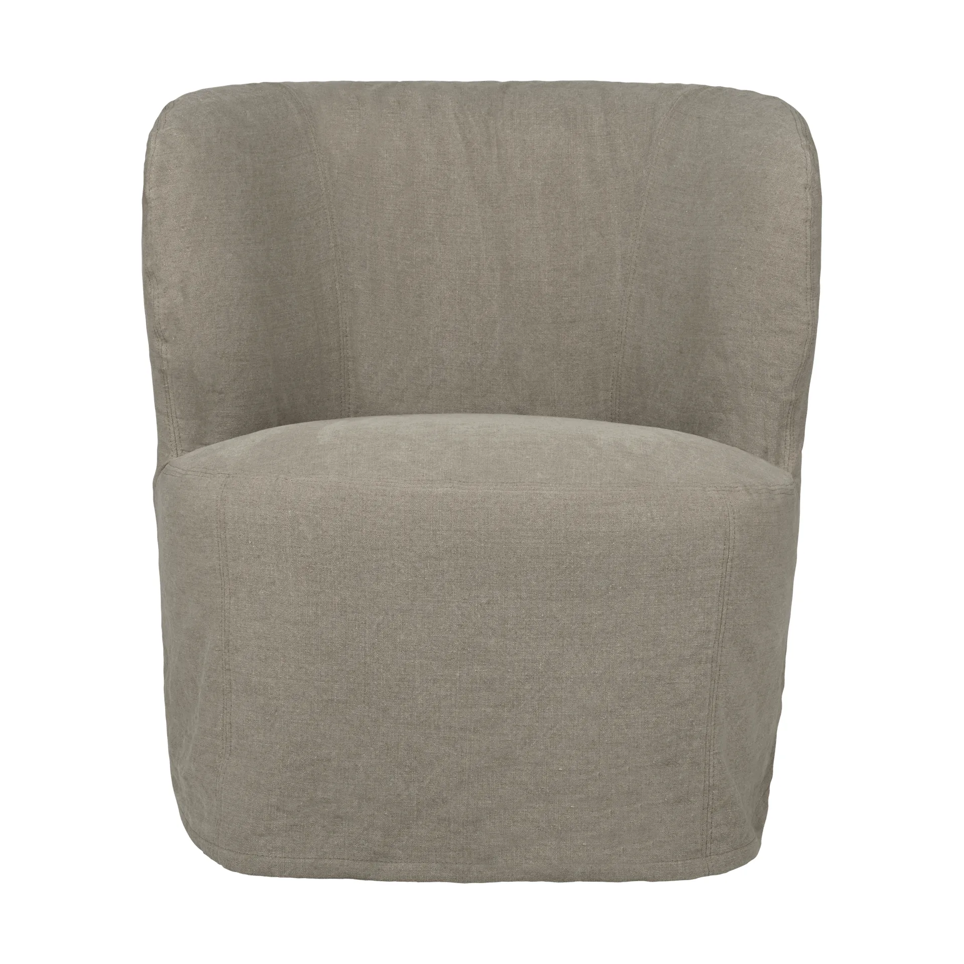 Stay Slipcover Loungesessel, Linen 0024, klein GUBI