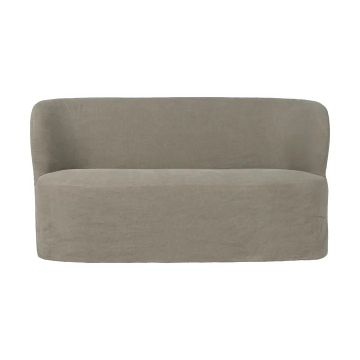 Stay Slipcover Sofa - Leinen 0024, 150x70 cm, 2-Sitzer - GUBI