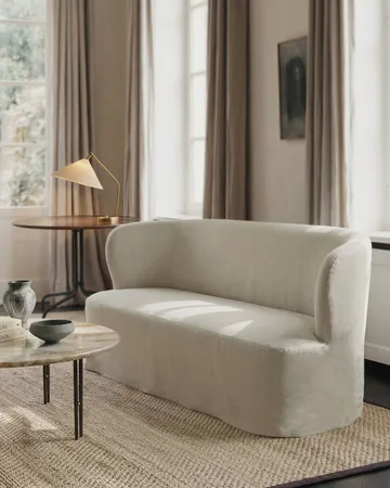 Stay Slipcover Sofa - Linen 0023, 220x95 cm, 3-Sitzer - GUBI