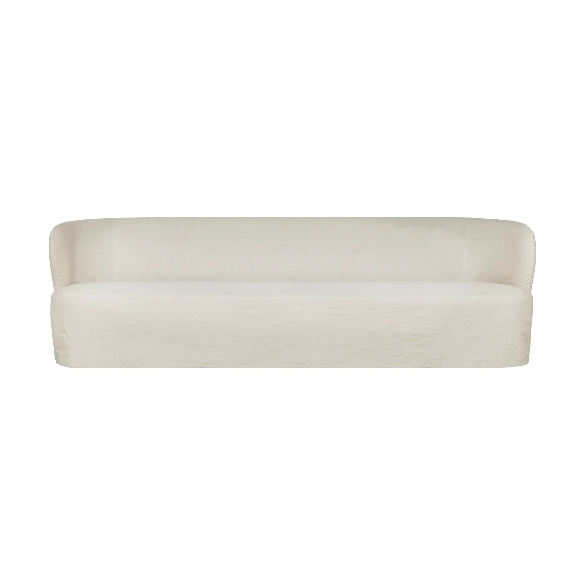 Stay Slipcover Sofa, Linen 0023, 260x95 cm, 4-Sitzer GUBI