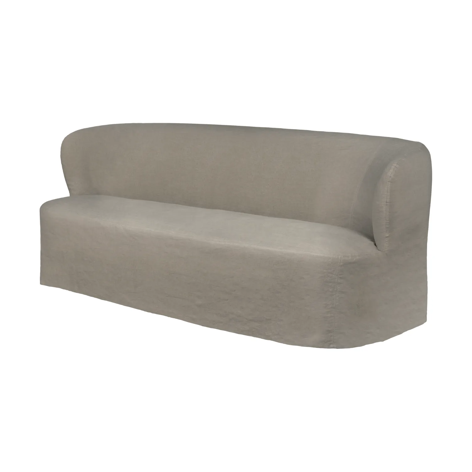 Stay Slipcover Sofa, Linen 0024, 190x95 cm, 2,5-Sitzer GUBI