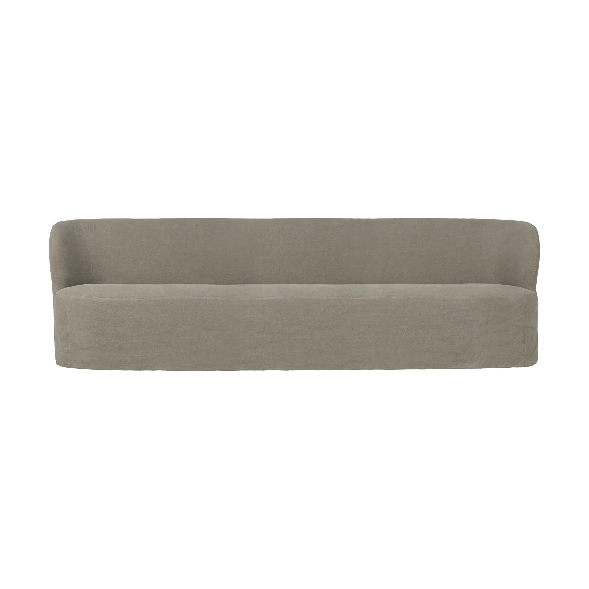 Stay Slipcover Sofa, Linen 0024, 260x70 cm, 4-Sitzer GUBI