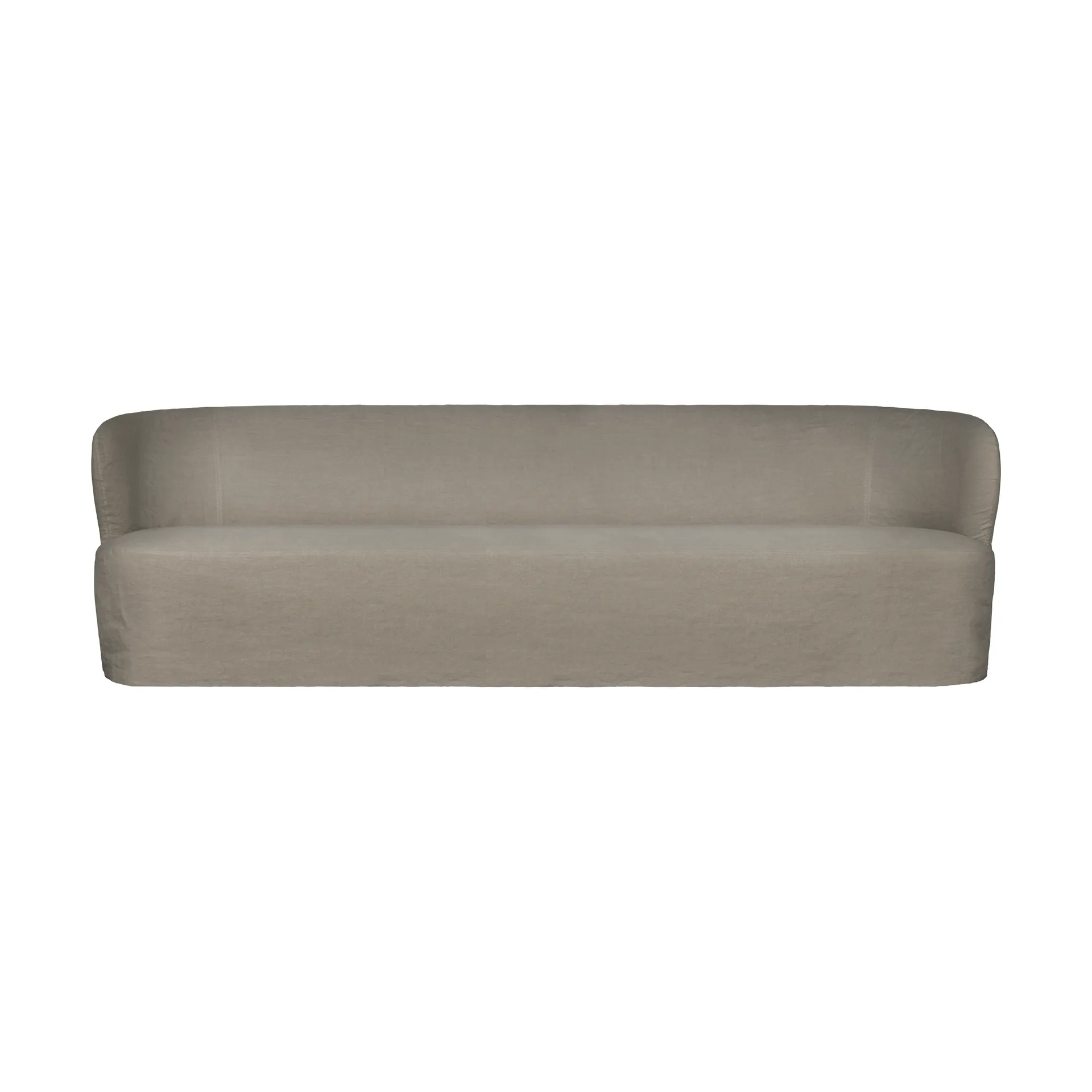 Stay Slipcover Sofa, Linen 0024, 260x95 cm, 4-Sitzer GUBI