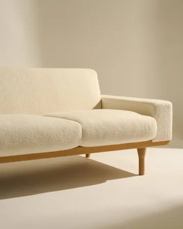 SW50 Sofa - Harp 24 Ivory-geölte Eiche, 4-Sitzer - GUBI