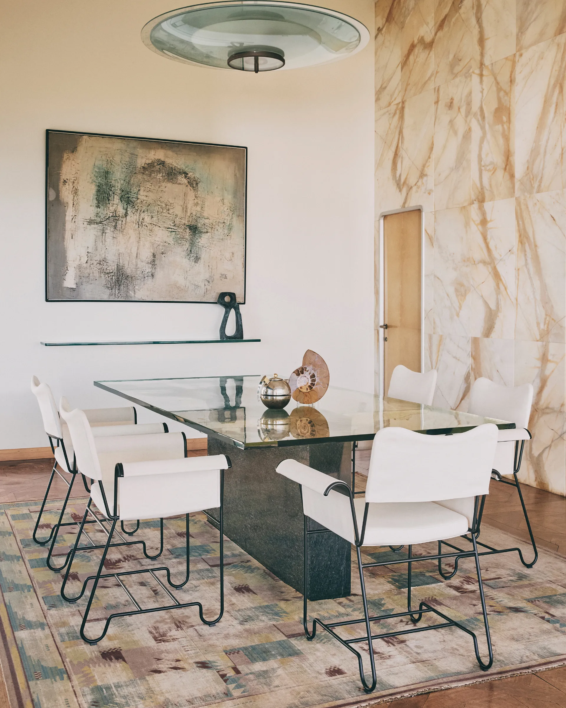 Tropique Armlehnstuhl, Black-Leslie 06 GUBI