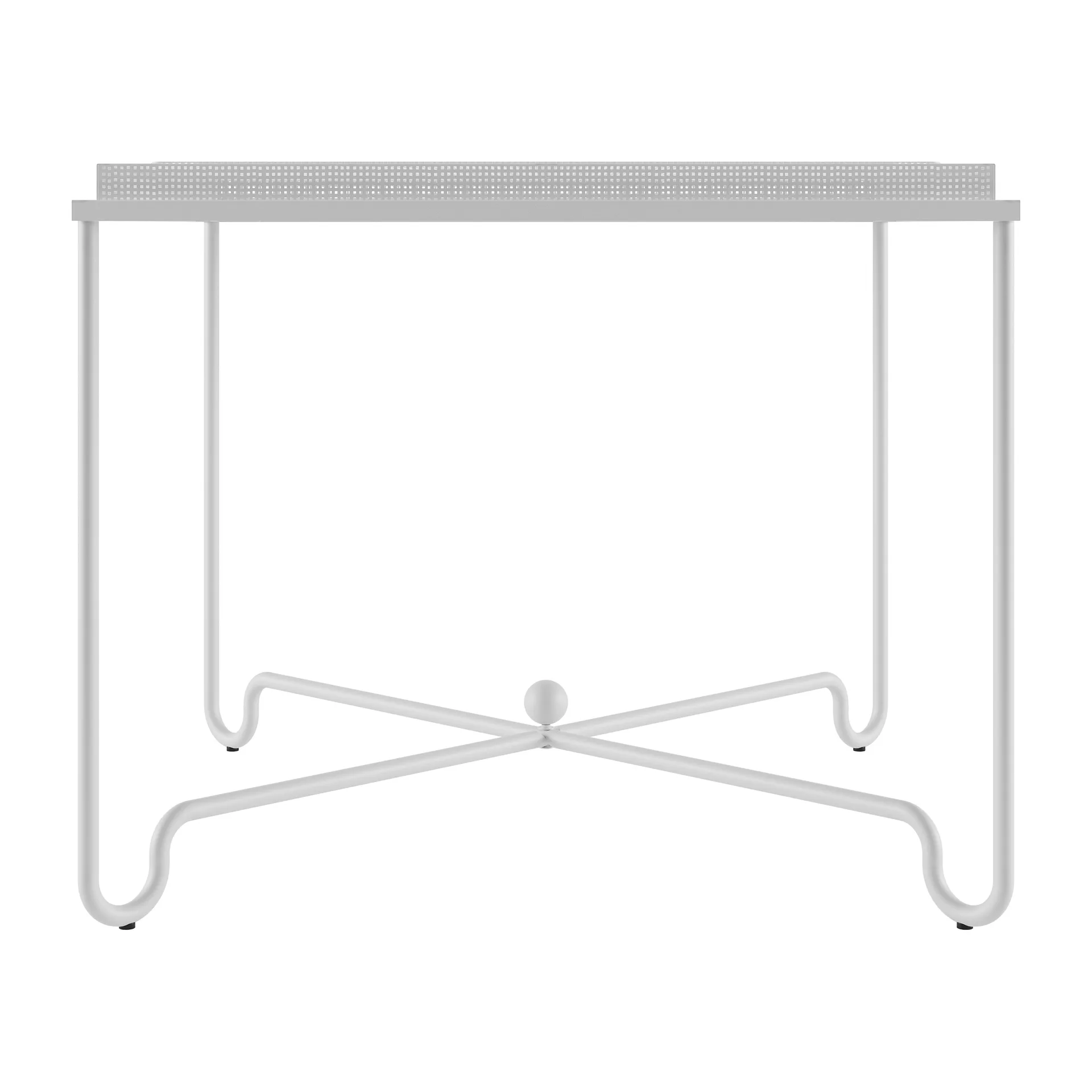 Tropique Tisch 90 x 90 x 75cm, Classic white semi matt GUBI