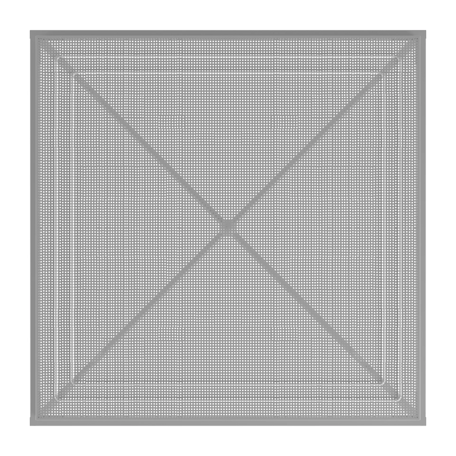 Tropique Tisch 90 x 90 x 75cm, Classic white semi matt GUBI