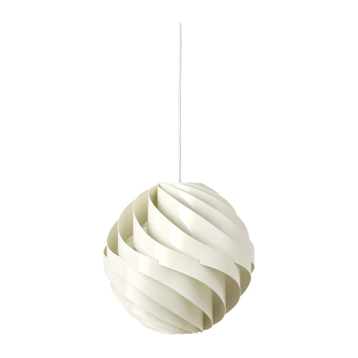 Turbo Deckenlampe poliert Ø36 cm - Alabaster White - Gubi