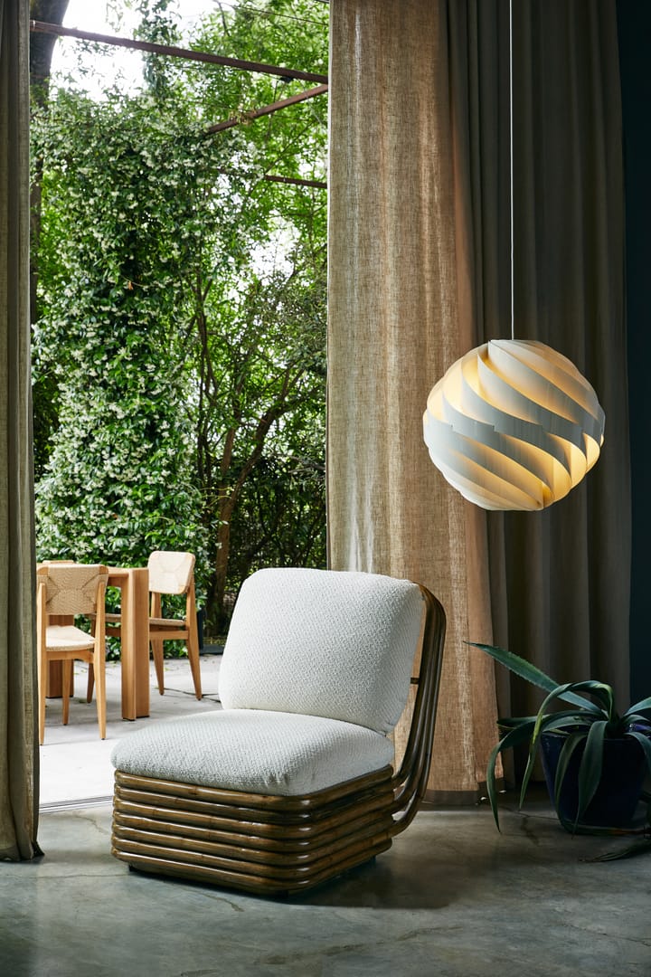 Turbo Deckenlampe poliert Ø62 cm - Alabaster White - Gubi
