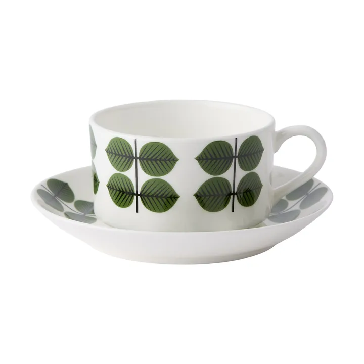 Berså Kaffeetasse - Tasse + Untertasse - Gustavsbergs Porslinsfabrik