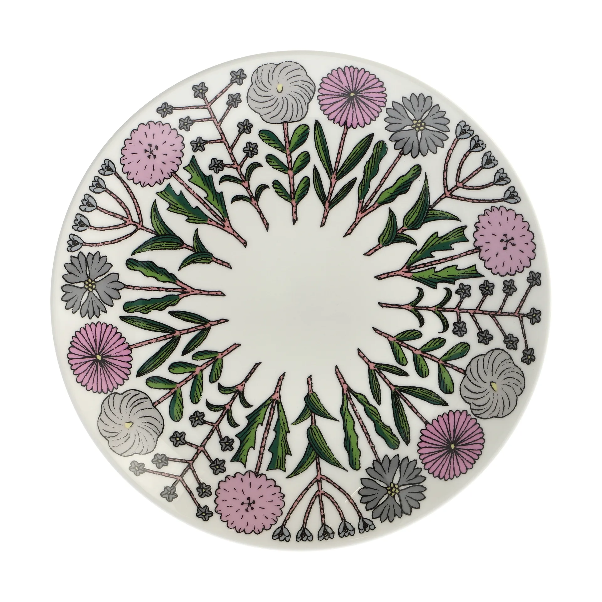 Maj Teller Ø22 cm, Rosa Gustavsbergs Porslinsfabrik