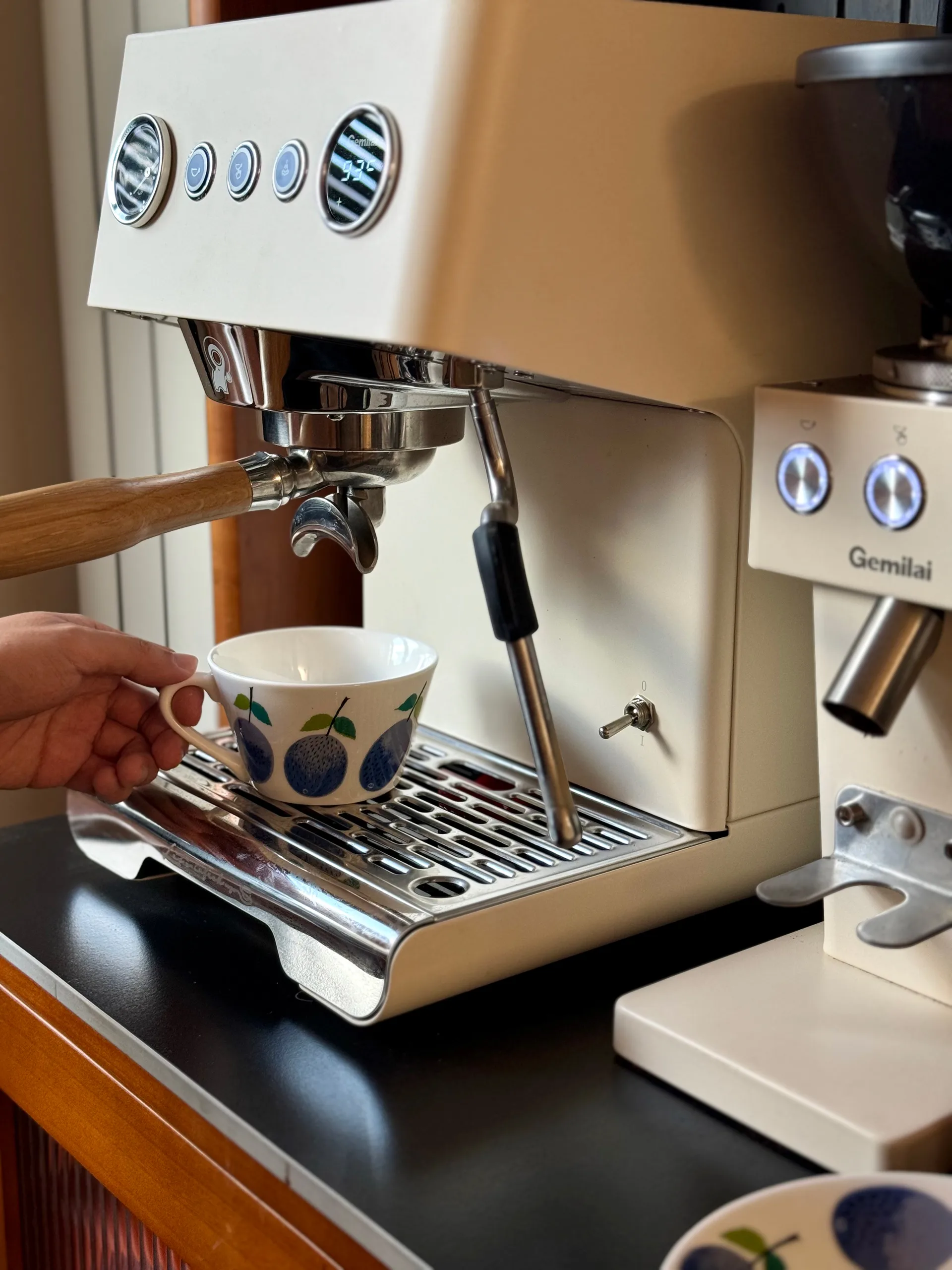 Prunus Teetasse mit Untertasse Ø15,3 cm, 25 cl Gustavsbergs Porslinsfabrik