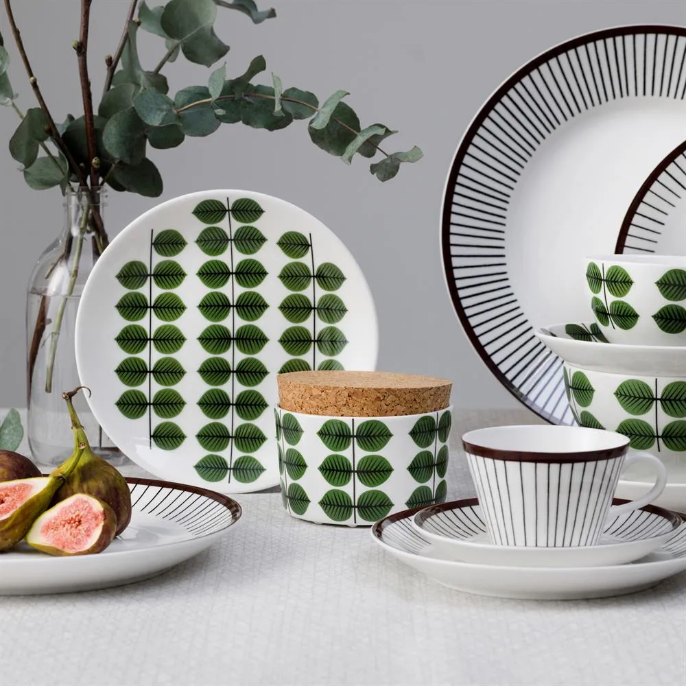 Ribb Teller, Ø 22cm Gustavsbergs Porslinsfabrik