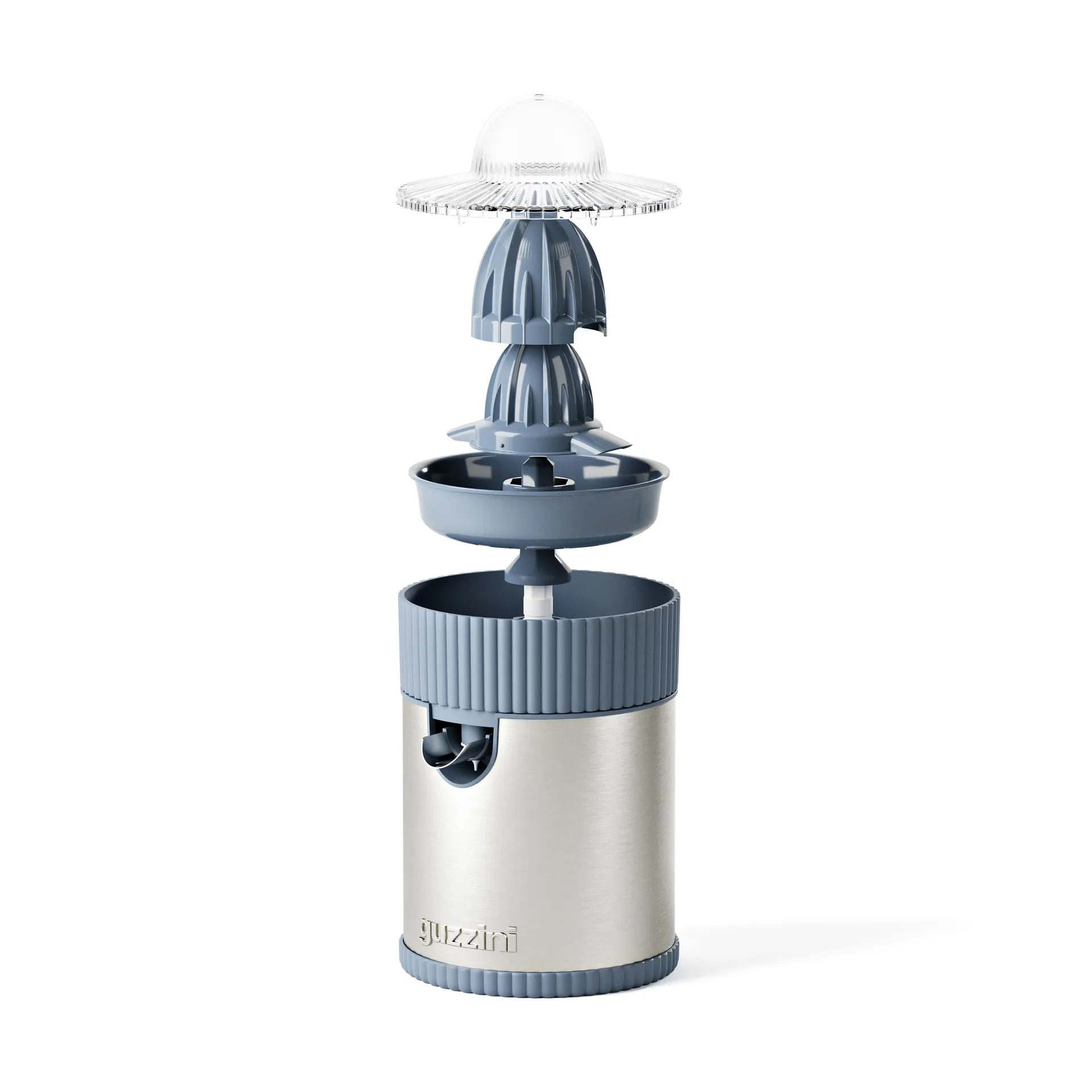 Sous chef elektrische Saftpresse, Navy blue Guzzini