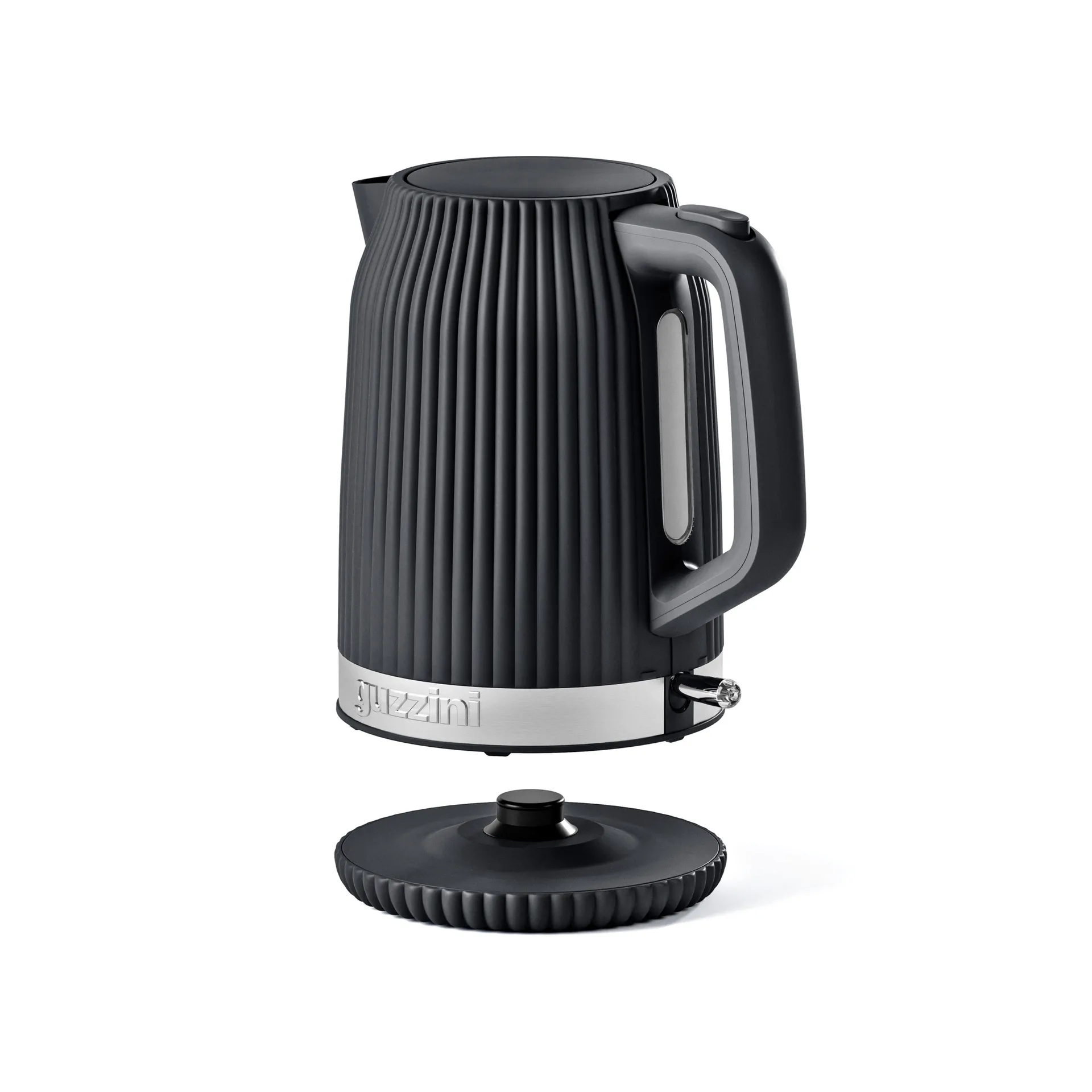 Sous chef elektrischer Wasserkocher, Grey Guzzini