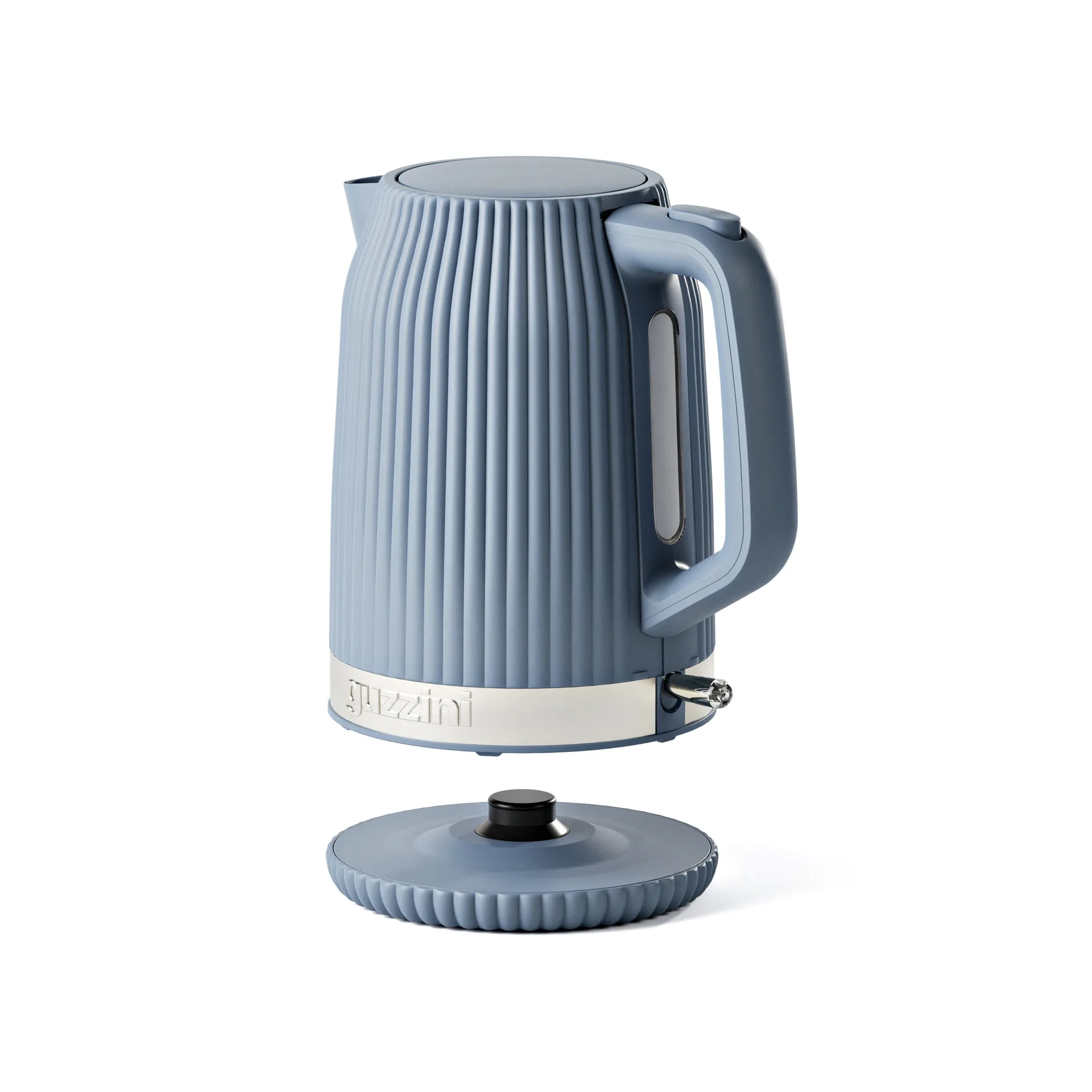 Sous chef elektrischer Wasserkocher, Navy blue Guzzini
