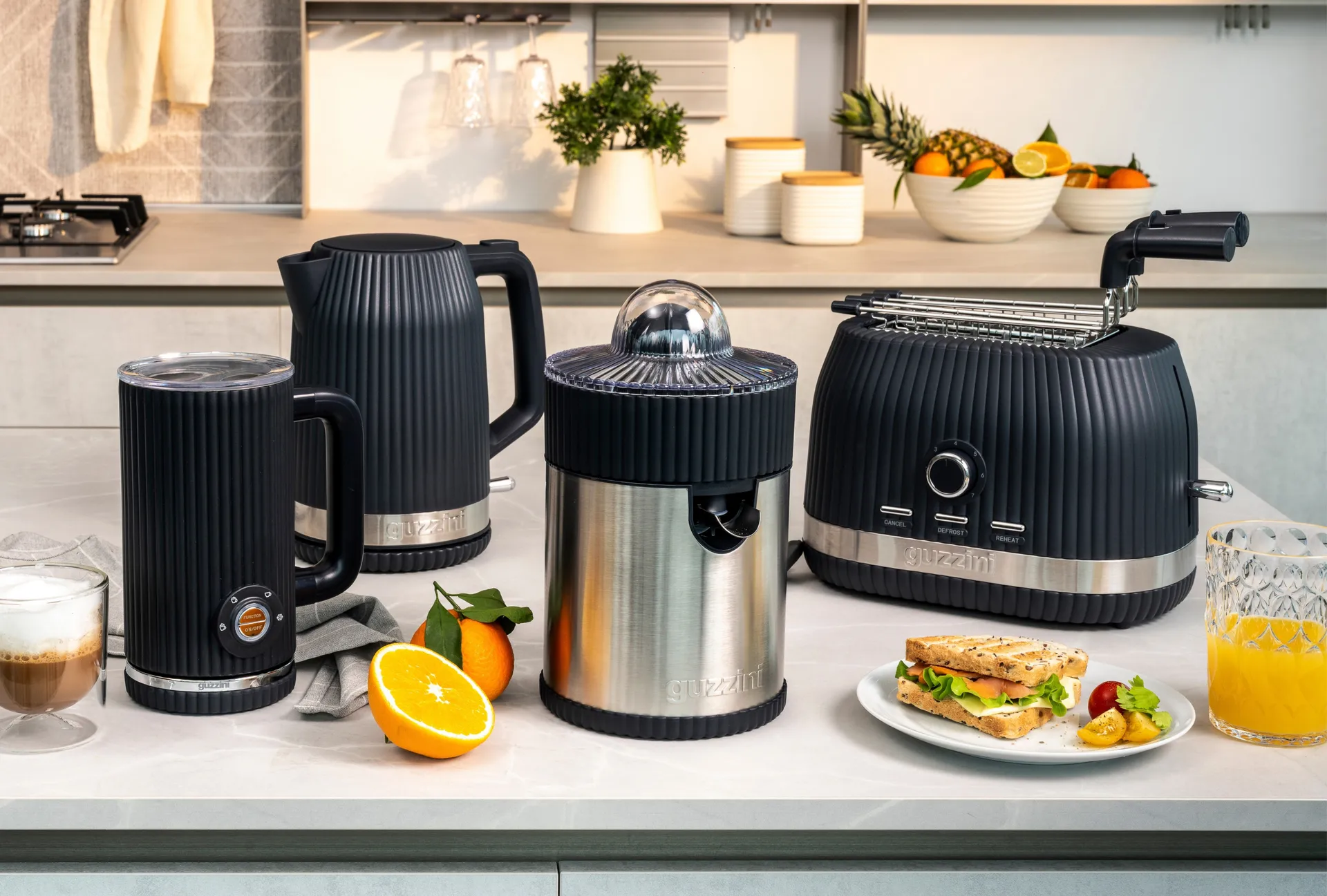 Sous chef Toaster, Grey Guzzini