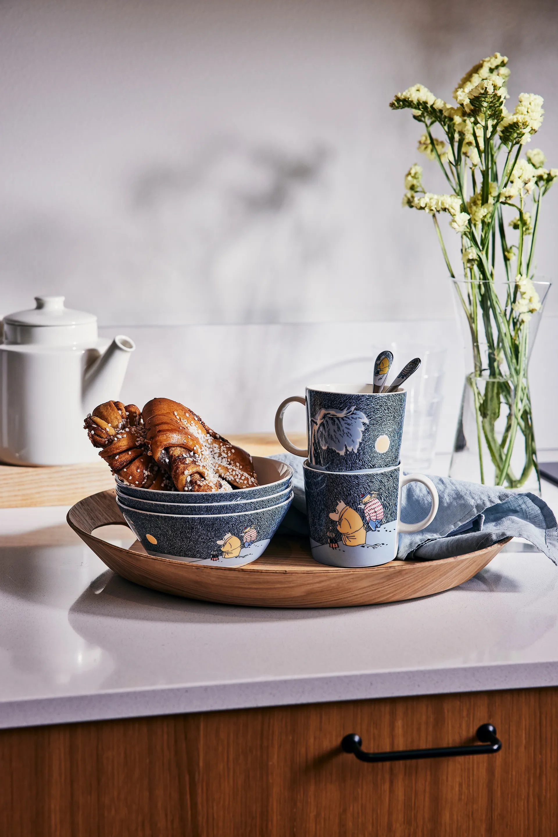 Moomintroll & Little My Mumin Löffel 2021, 13 cm Hackman