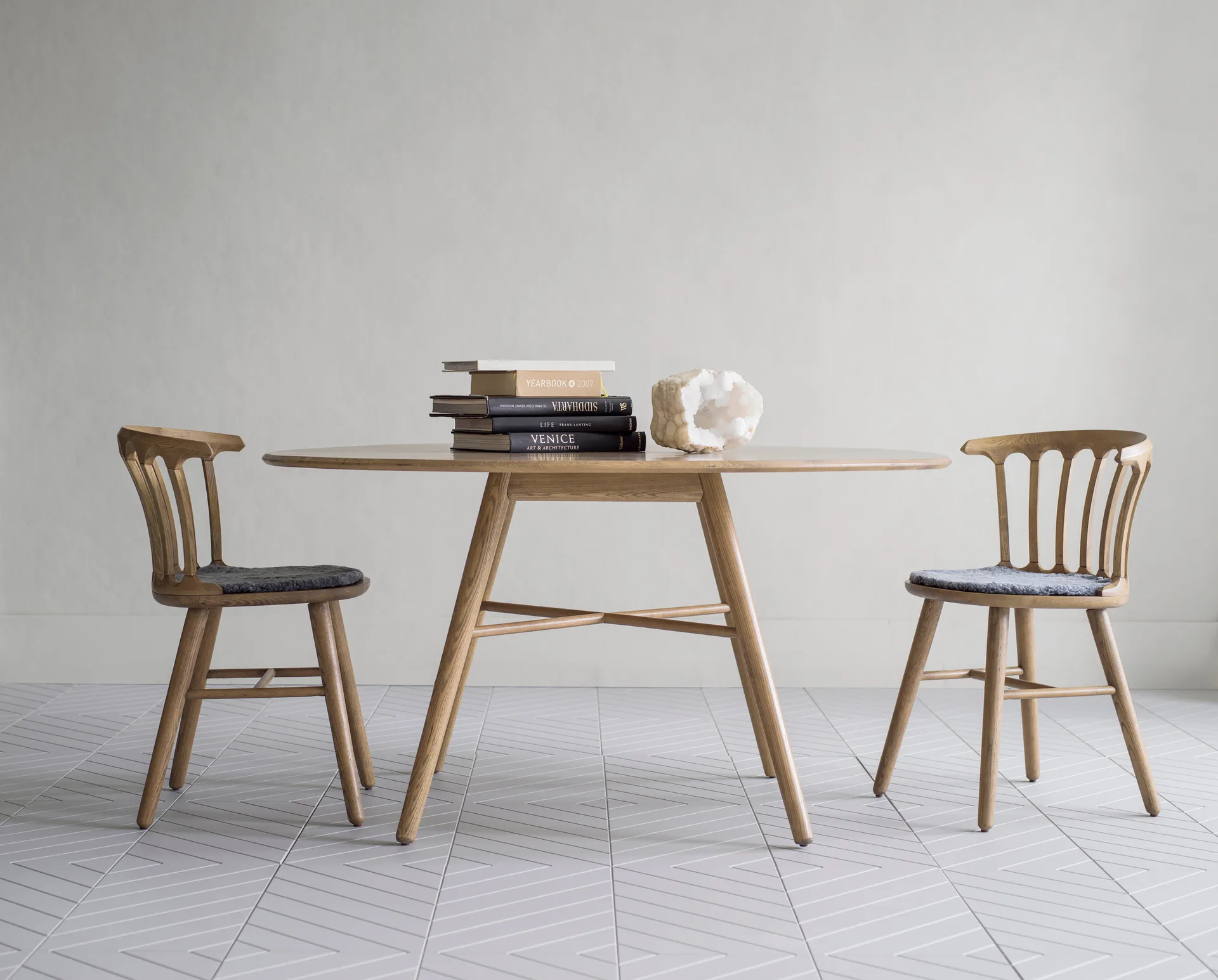 San Marco Tisch Ø140cm, Eiche geölt Hans K