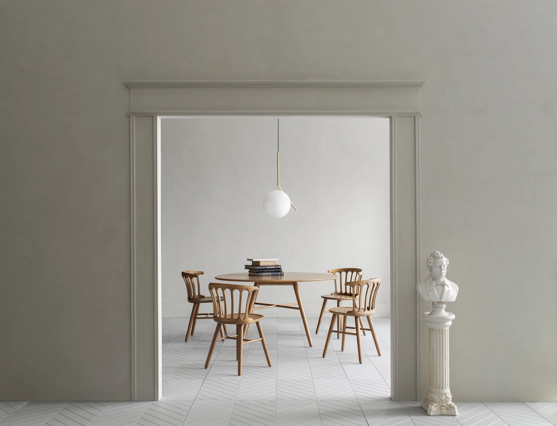 San Marco Tisch Ø140cm, Eiche geölt Hans K