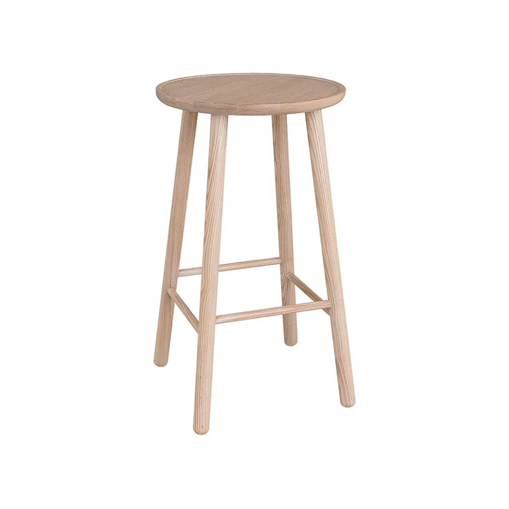 ZigZag Barhocker 63cm, Esche, blond Hans K