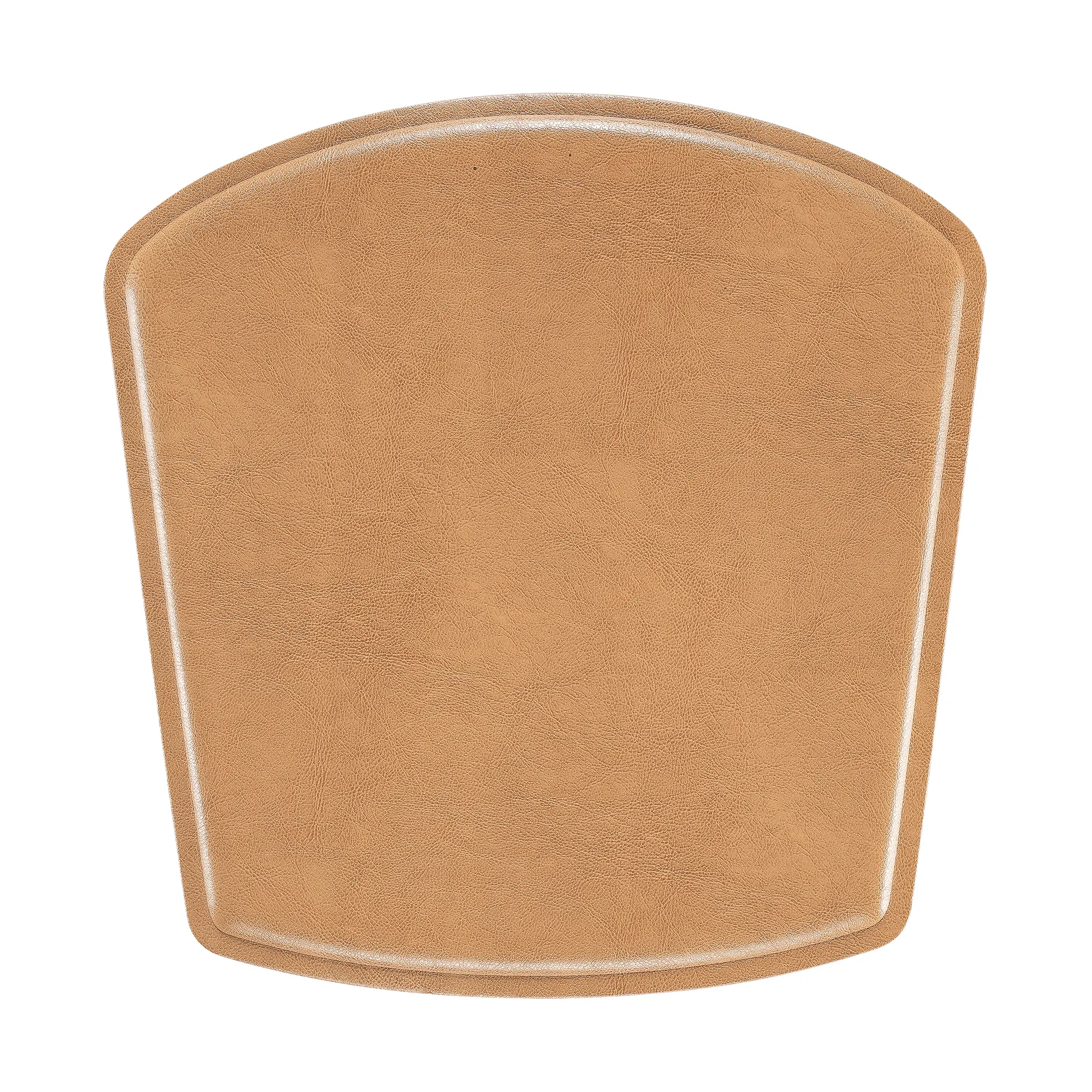 ZigZag Kissen Bar/Kinderstuhl, Bonded Leder camel Hans K