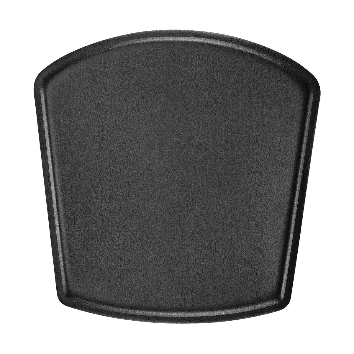 Hans K ZigZag Kissen Bar/Kinderstuhl Bonded Leder schwarz