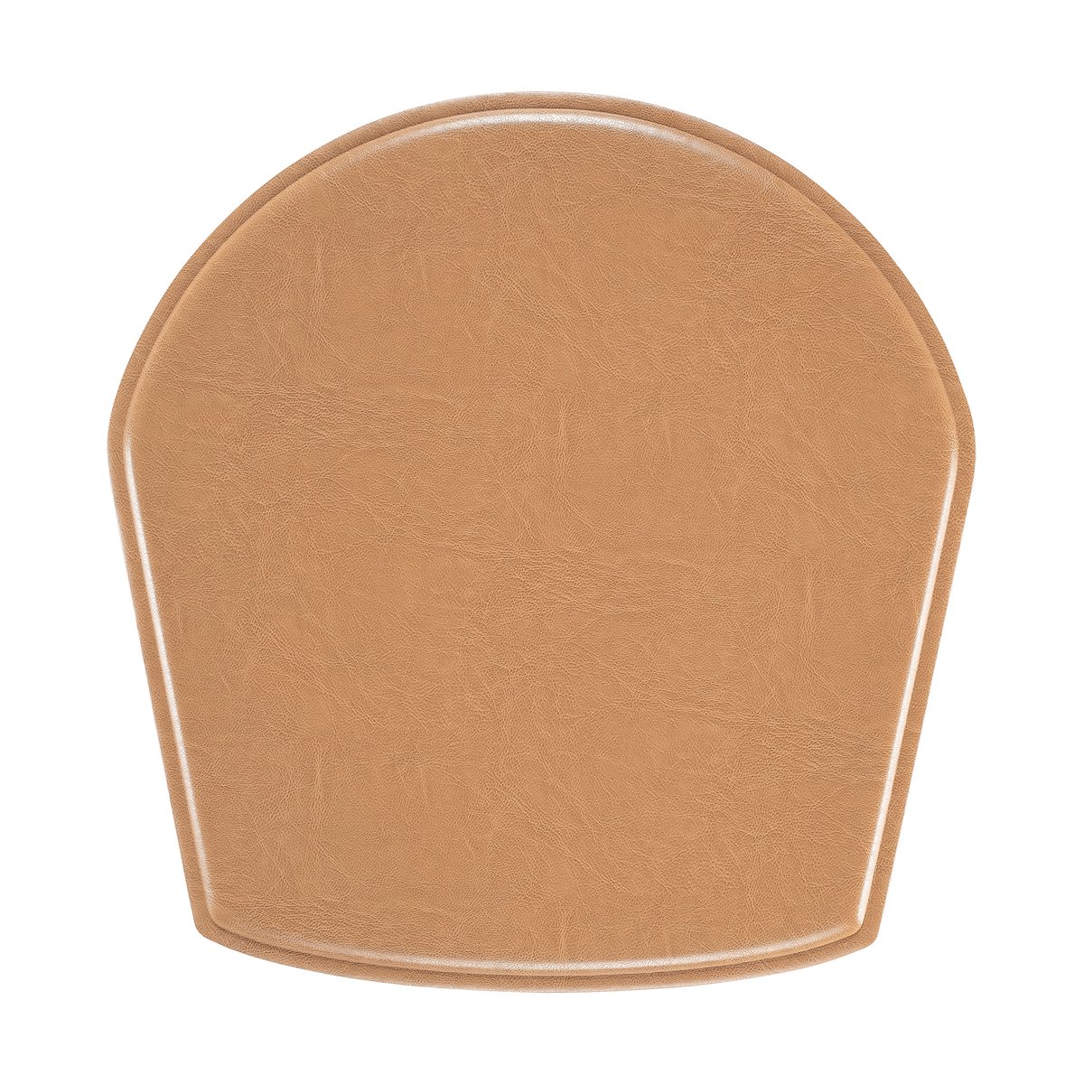 Hans K ZigZag Kissen Lehnstuhl/Barstuhl Bonded Leder camel