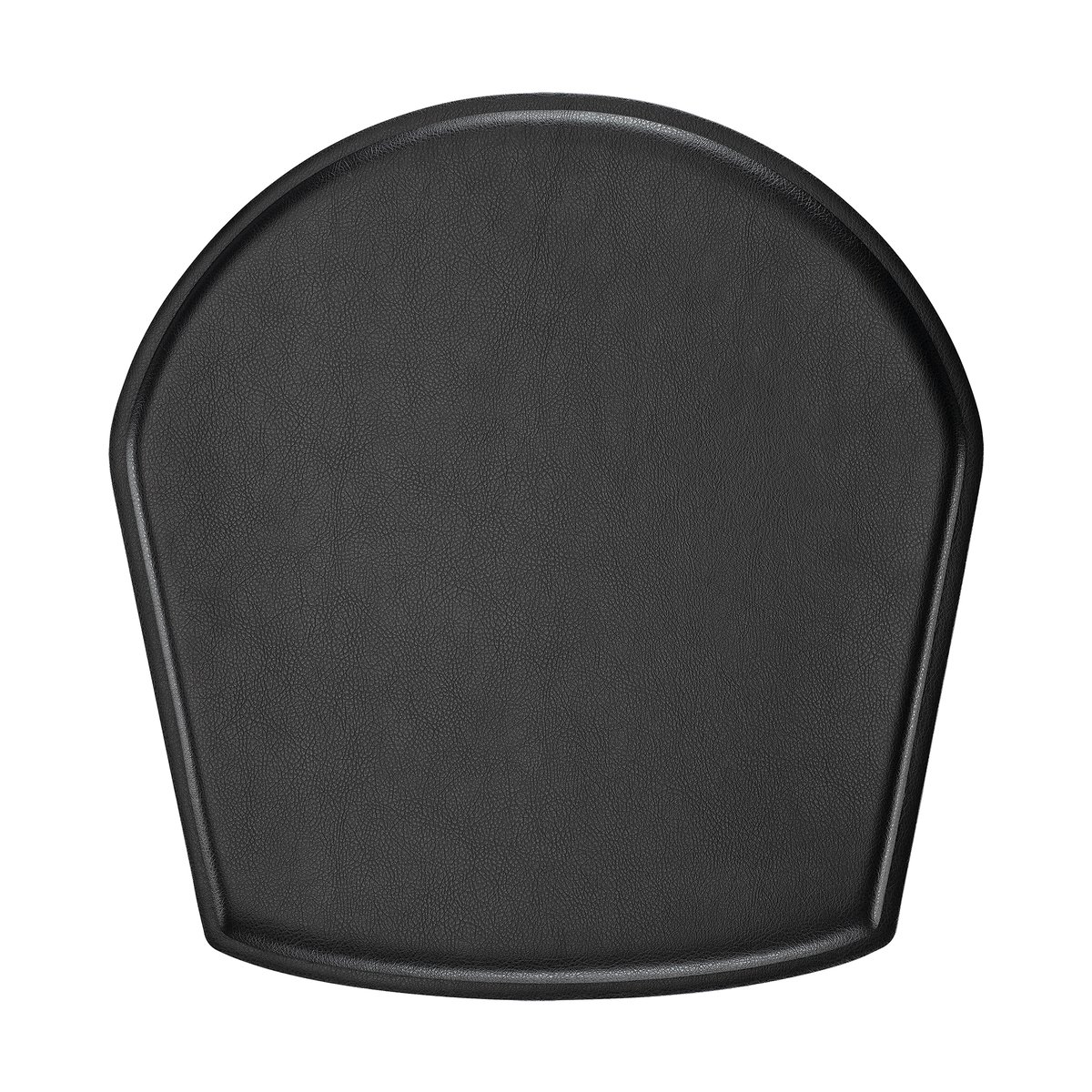 Hans K ZigZag Kissen Lehnstuhl/Barstuhl Bonded Leder schwarz