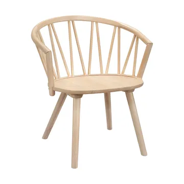 ZigZag Loungestuhl - Eschenholz blond gebeizt - Hans K