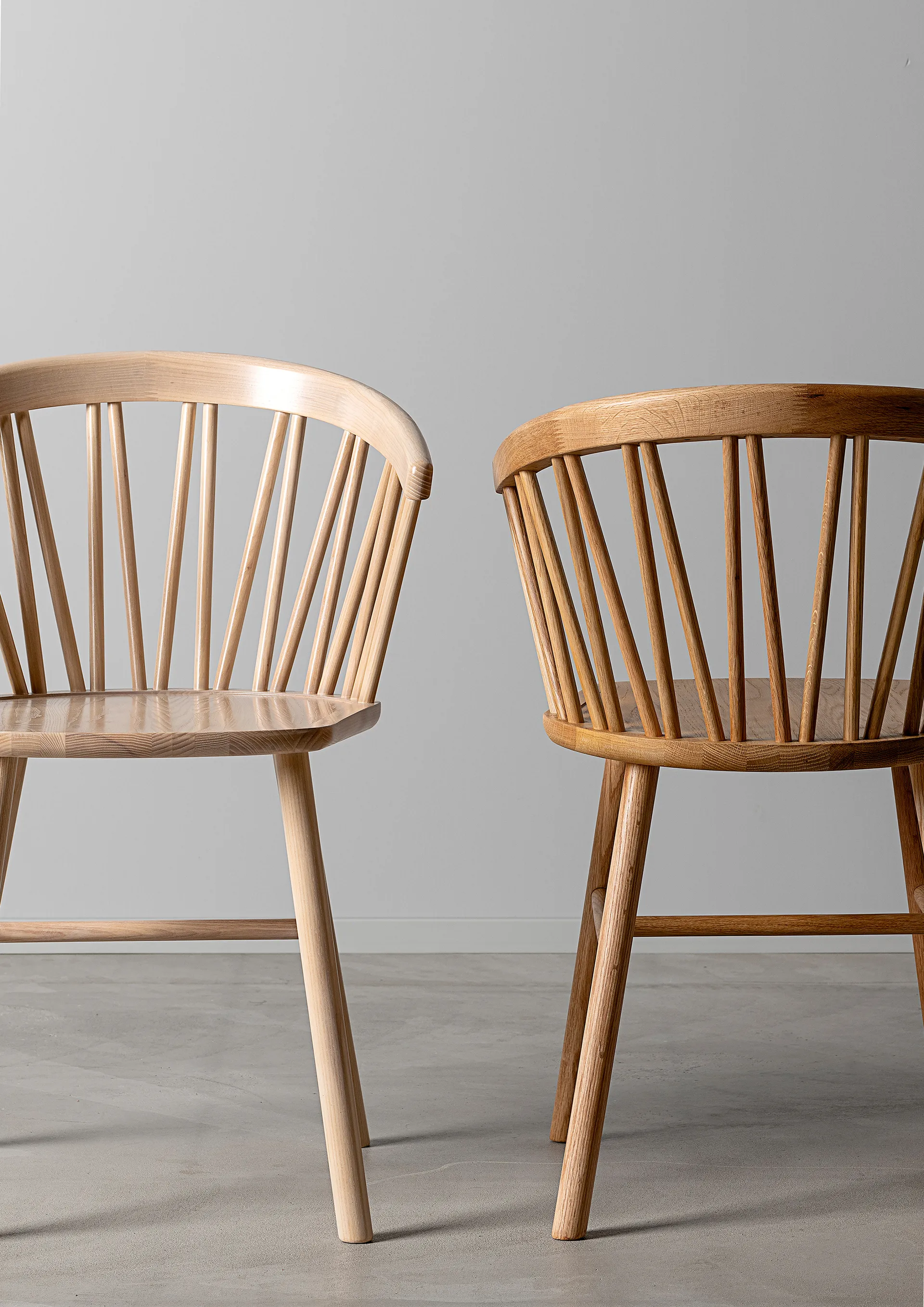 ZigZag Loungestuhl, Eschenholz blond gebeizt Hans K
