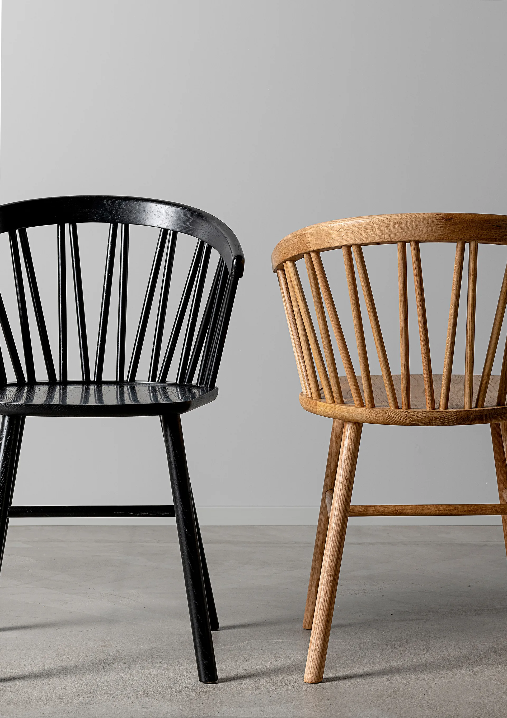 ZigZag Loungestuhl, Eschenholz schwarz gebeizt Hans K