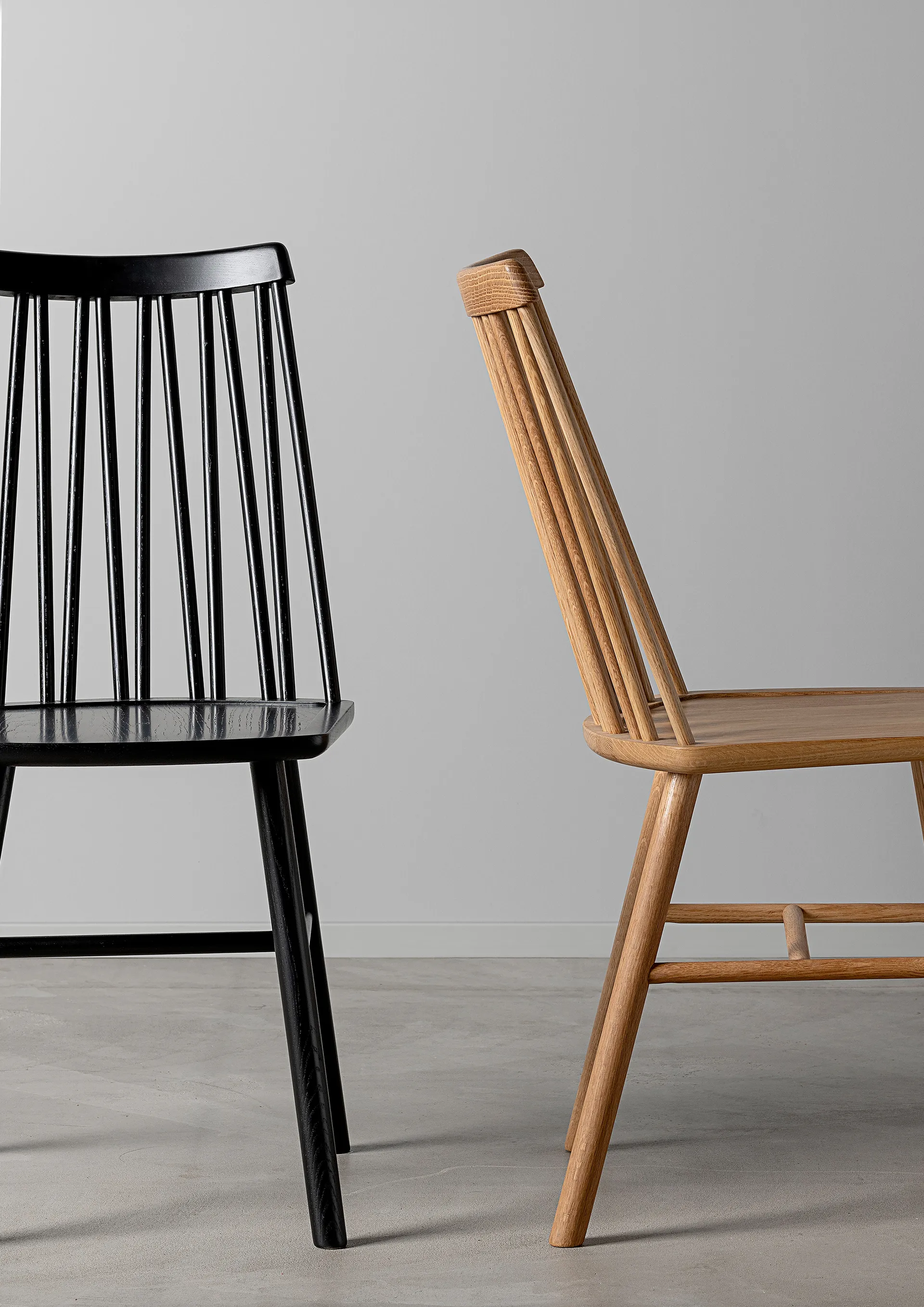 ZigZag Stuhl, Eiche unbehandelt Hans K