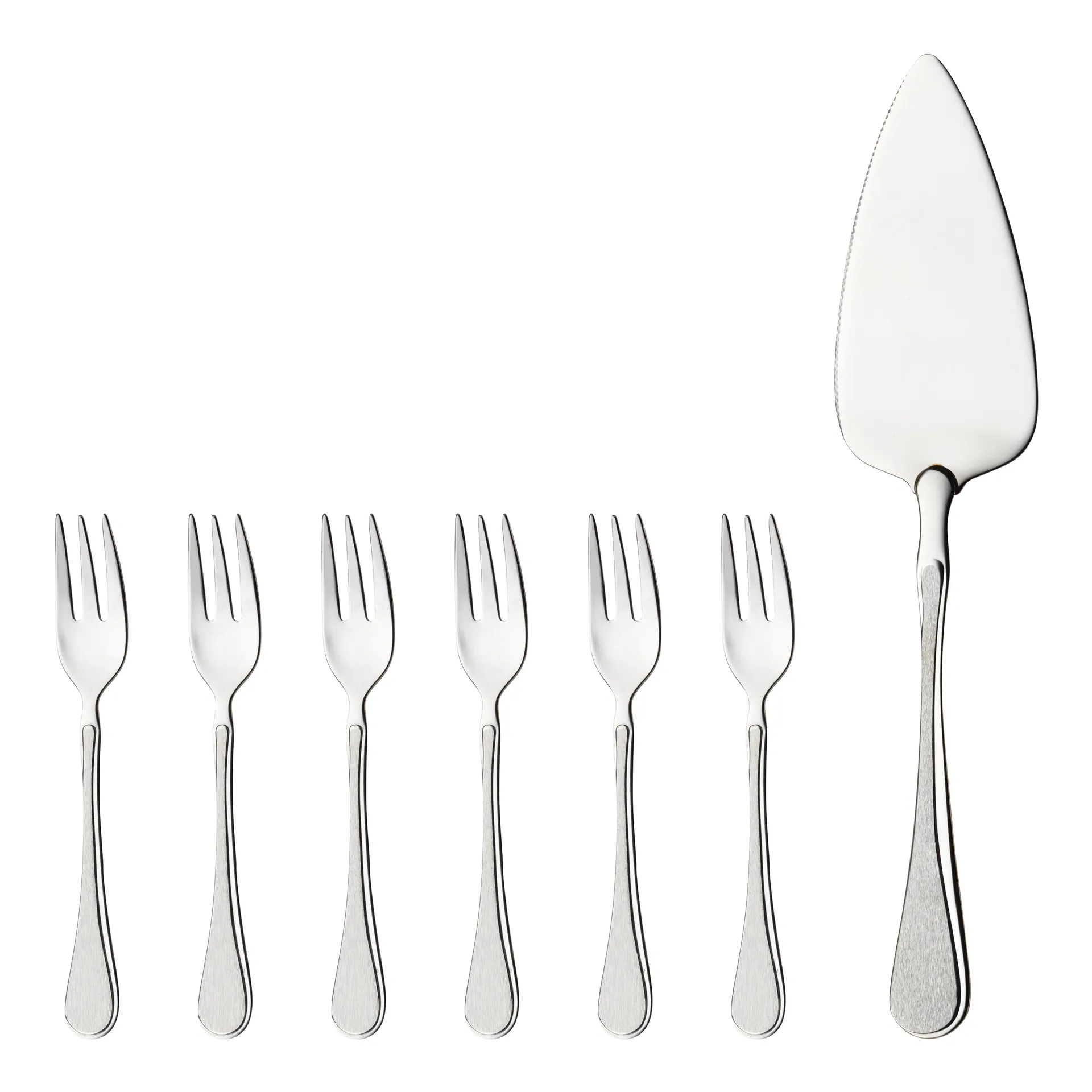 Carina Tortenset 7 Teile, Edelstahl Hardanger Bestikk