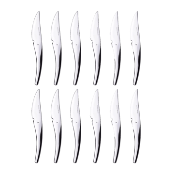 Hardanger Fr�ühstücksmesser 12er Pack - Edelstahl - Hardanger Bestikk