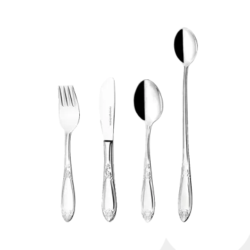 Nina Kinderbesteck 4 Teile - Edelstahl - Hardanger Bestikk