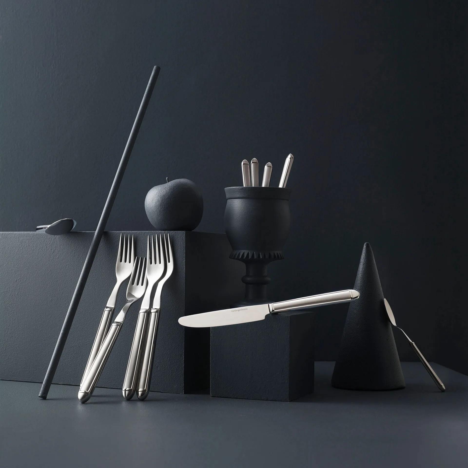 Nora Besteck 24 Teile, Edelstahl Hardanger Bestikk